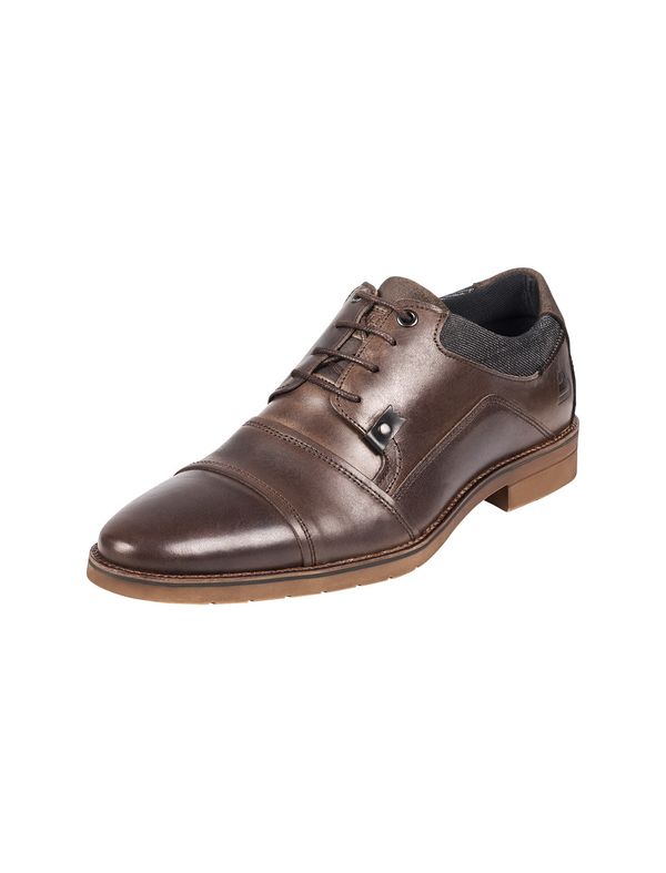 BULLBOXER BULLBOXER Обувки с връзки  тъмнокафяво