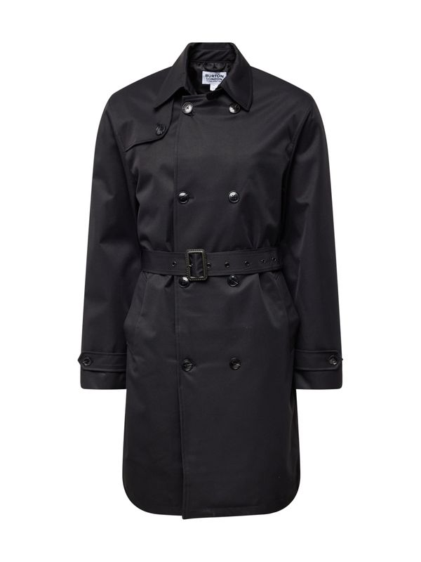 BURTON MENSWEAR LONDON BURTON MENSWEAR LONDON Преходно палто  черно