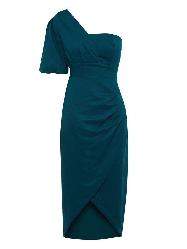 BWLDR BWLDR Рокля 'JAGGED '  петрол