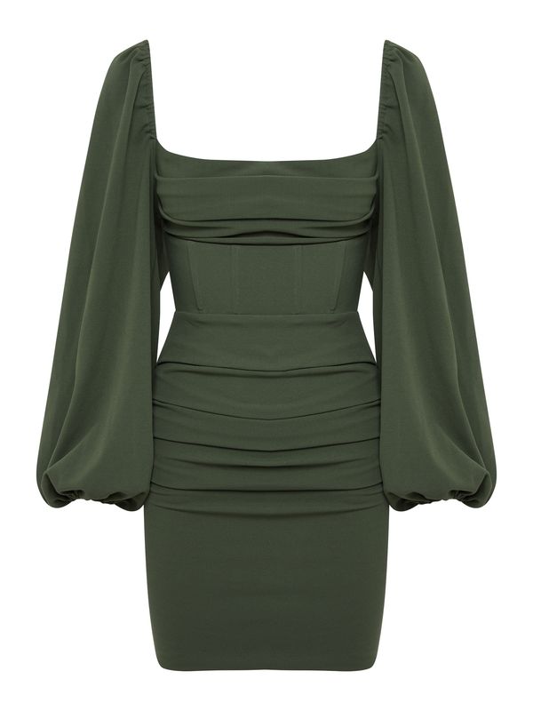 BWLDR BWLDR Рокля 'RUBI'  маслина