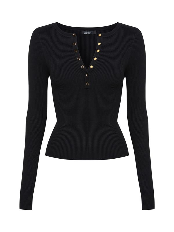 BWLDR BWLDR Тениска 'TORY'  черно