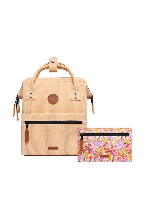 Cabaia Cabaia Раница 'Adventurer'  цвят "пясък" / оранжево / светлорозово / черно / бяло