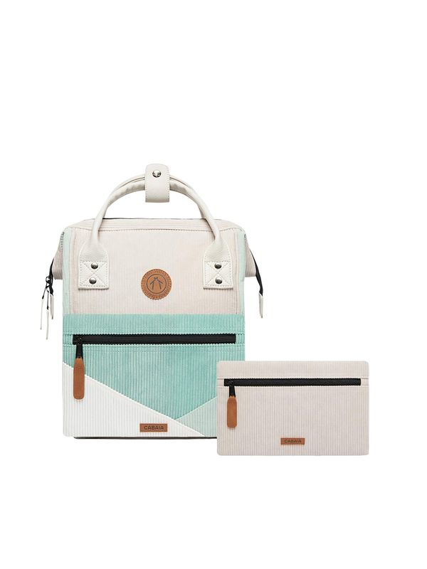Cabaia Cabaia Раница 'Adventurer'  тюркоазен / сиво / бяло