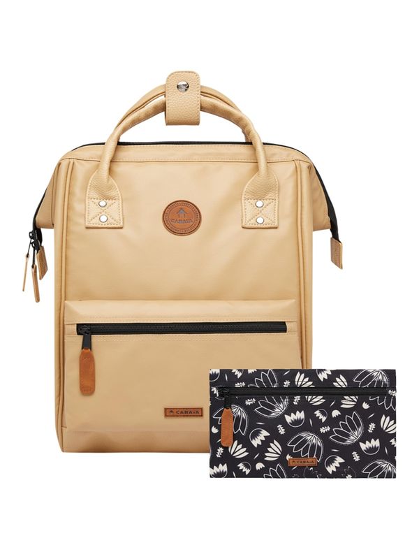 Cabaia Cabaia Раница  цвят "пясък" / черно / бяло