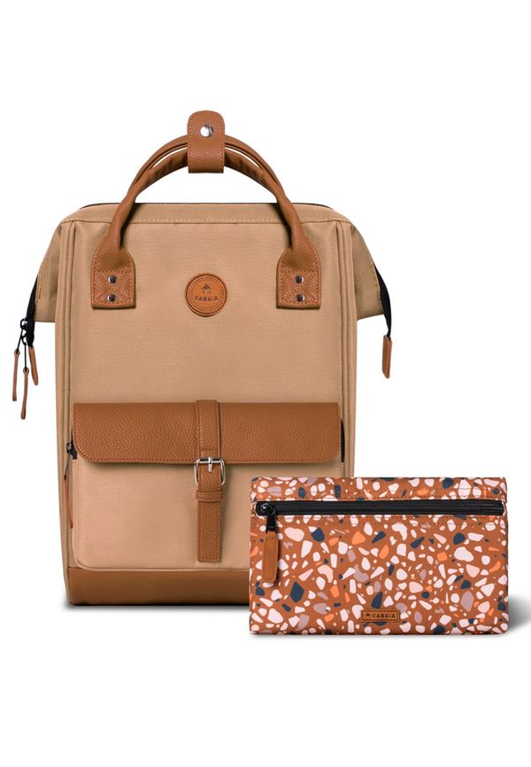 Cabaia Cabaia Раница  камел / нейви синьо / капучино / яйчена черупка