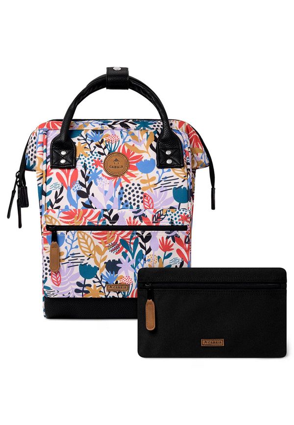 Cabaia Cabaia Раница  кремаво / небесносиньо / карамел / светлочервено