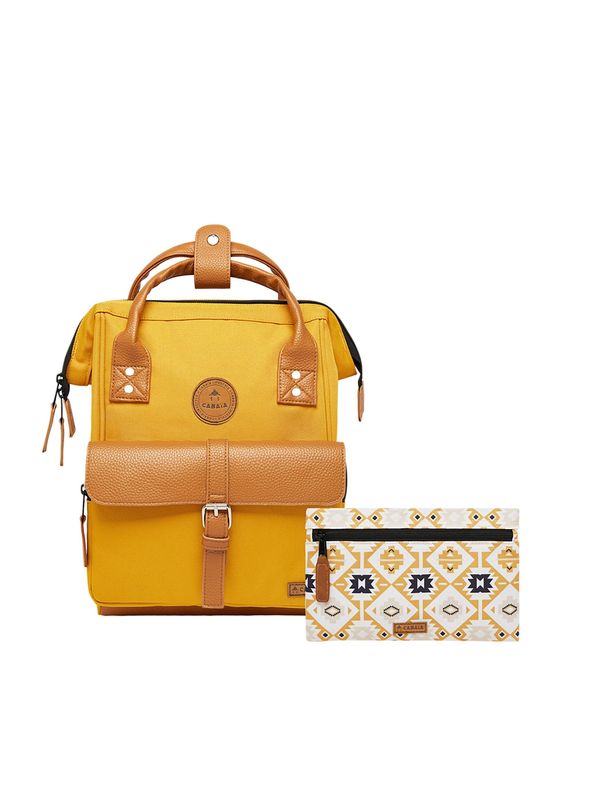 Cabaia Cabaia Раница  нейви синьо / коняк / оранжево / бяло