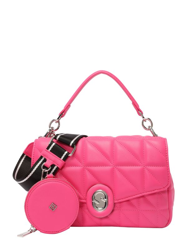 CALL IT SPRING CALL IT SPRING Дамска чанта 'ALBODANTEN'  розово / черно / сребърно