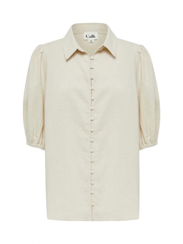 Calli Calli Блуза 'KYLA'  телесен цвят