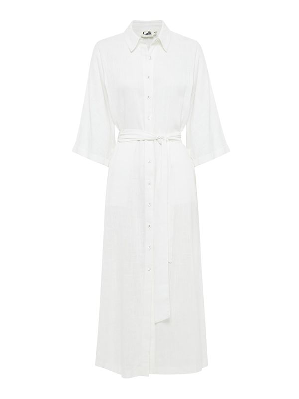 Calli Calli Лятна рокля 'GRETANA'  бяло