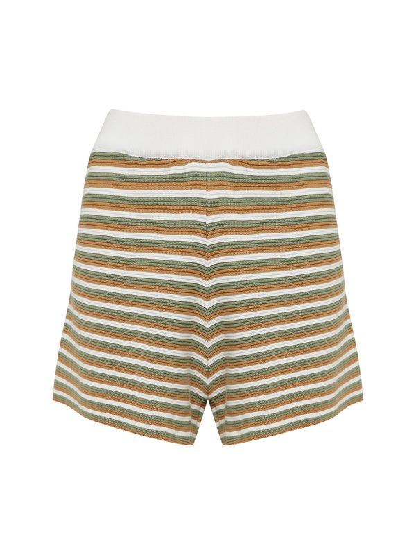 Calli Calli Панталон 'PIA'  маслина / бяло