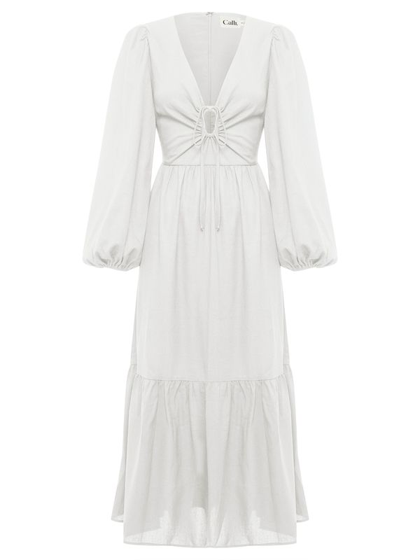 Calli Calli Рокля  бяло