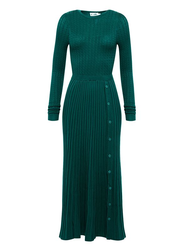 Calli Calli Рокля  смарагдово зелено