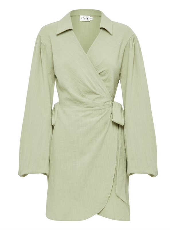Calli Calli Рокля тип риза 'FELIX'  пастелно зелено