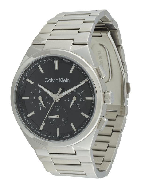 Calvin Klein Calvin Klein Аналогов часовник 'DISTINGUISH'  нейви синьо / сребърно