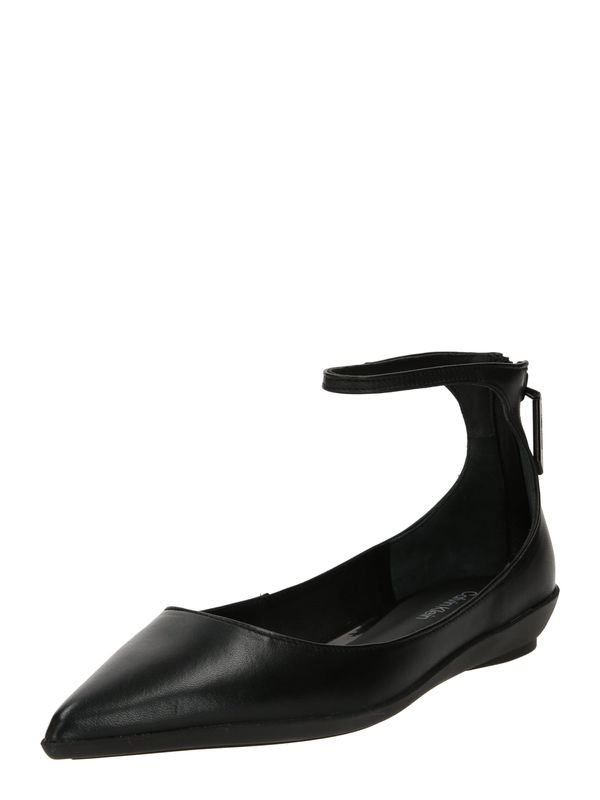 Calvin Klein Calvin Klein Балерина с каишка  черно