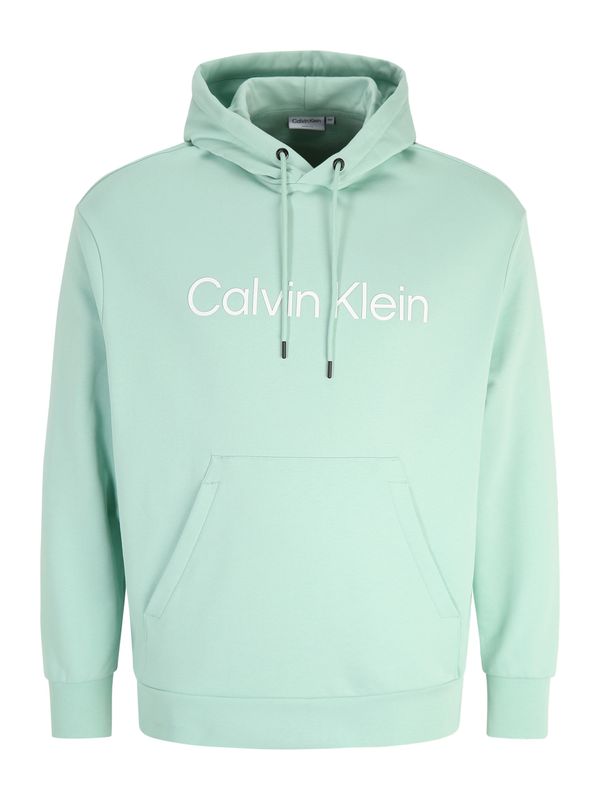 Calvin Klein Big & Tall Calvin Klein Big & Tall Суичър  мента / бяло