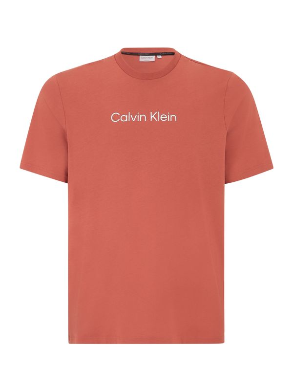 Calvin Klein Big & Tall Calvin Klein Big & Tall Тениска 'HERO'  сьомга / бяло