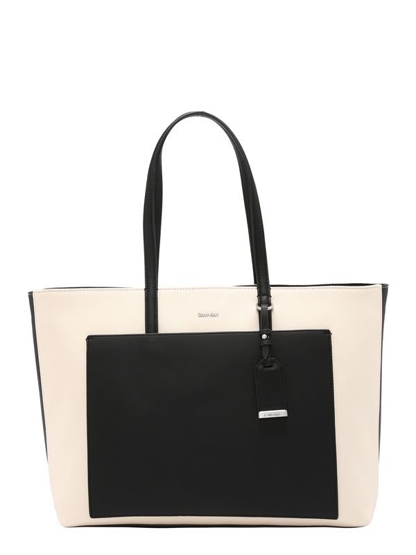 Calvin Klein Calvin Klein "Чанта тип ""Shopper"""  пясъчен / черно