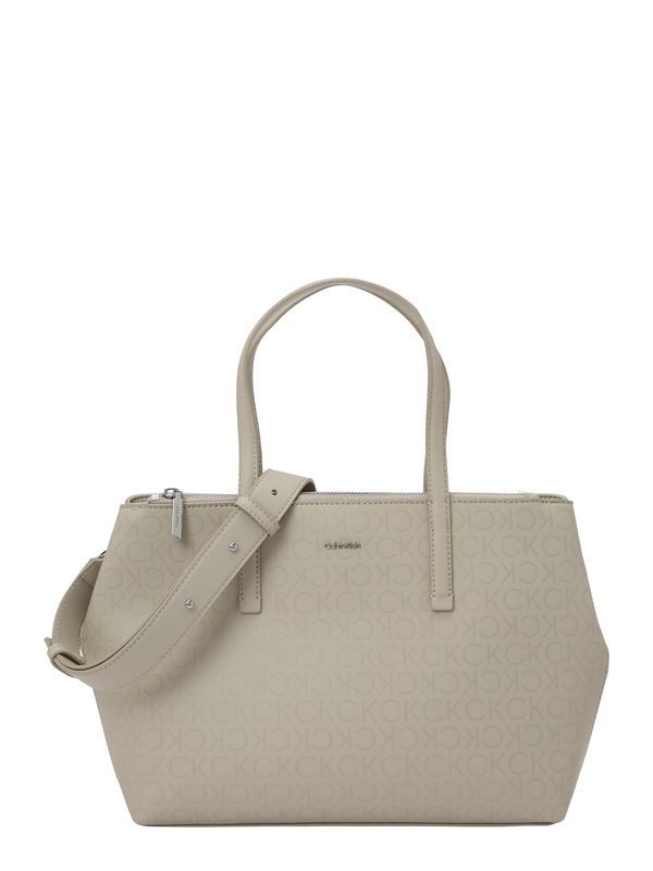 Calvin Klein Calvin Klein "Чанта тип ""Shopper"""  сиво / тъмносиво / сребърно