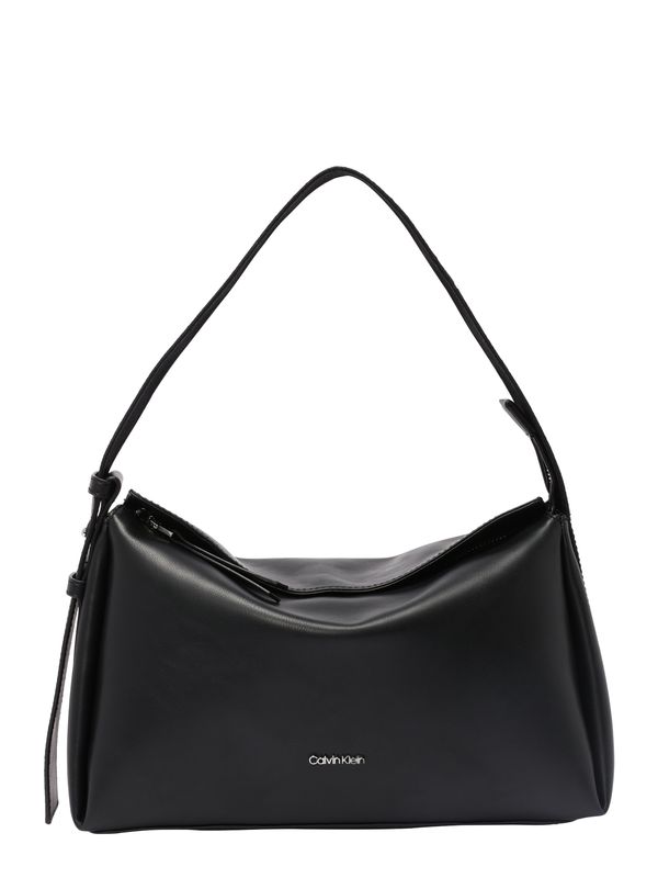 Calvin Klein Calvin Klein Чанта за през рамо 'Gracie'  черно / сребърно
