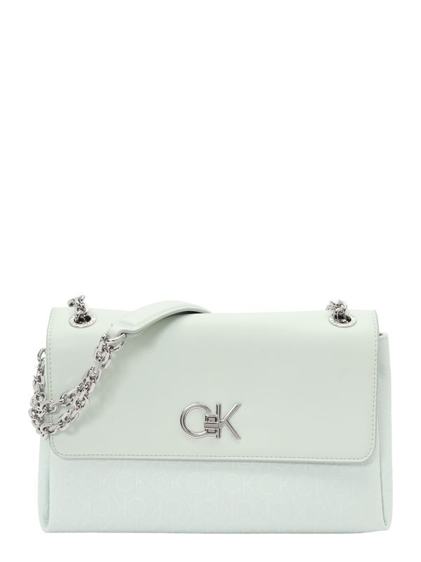 Calvin Klein Calvin Klein Чанта за през рамо  пастелно зелено / сребърно