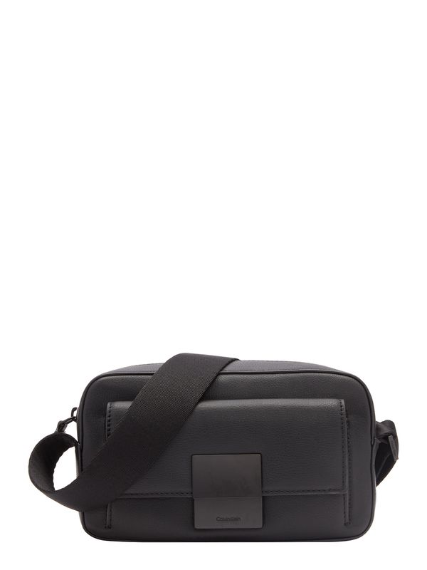Calvin Klein Calvin Klein Чанта за през рамо тип преметка 'ICONIC'  черно