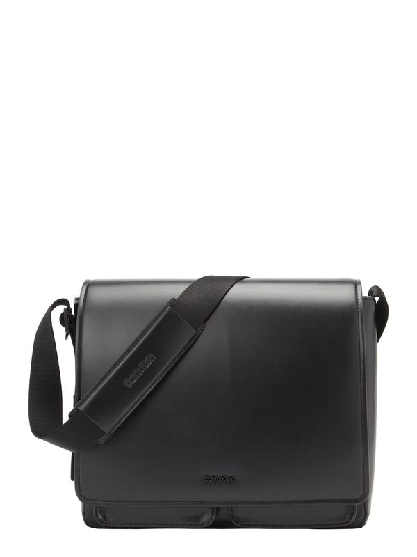 Calvin Klein Calvin Klein Чанта за през рамо тип преметка 'Minimal Focus'  черно