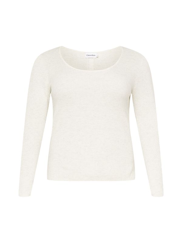 Calvin Klein Curve Calvin Klein Curve Пуловер  бяло