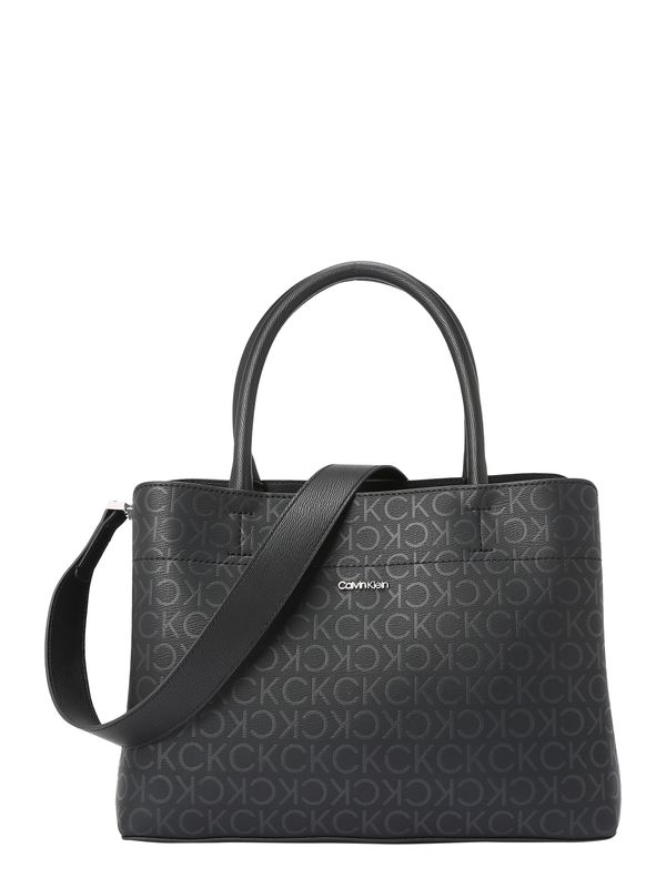 Calvin Klein Calvin Klein Дамска чанта  антрацитно черно / черно / сребърно