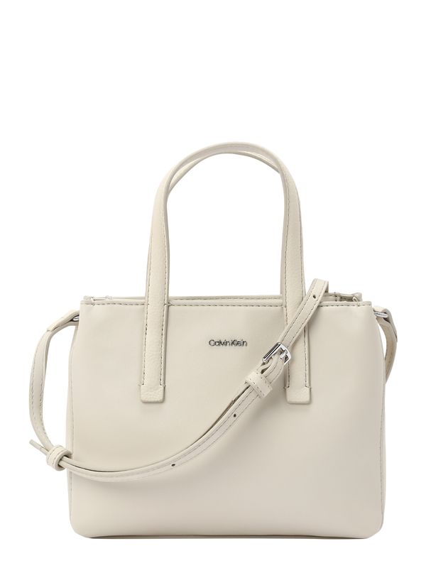 Calvin Klein Calvin Klein Дамска чанта  светлосиво / сребърно