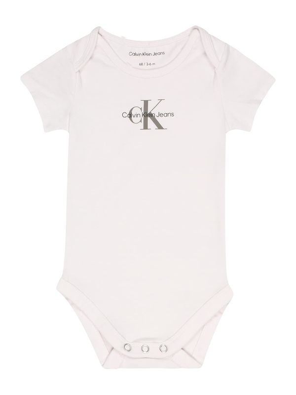 Calvin Klein Jeans Calvin Klein Jeans Бебешки гащеризони/боди  черно / бяло