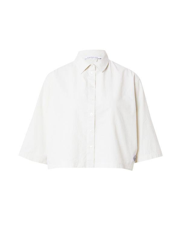 Calvin Klein Jeans Calvin Klein Jeans Блуза  бяло