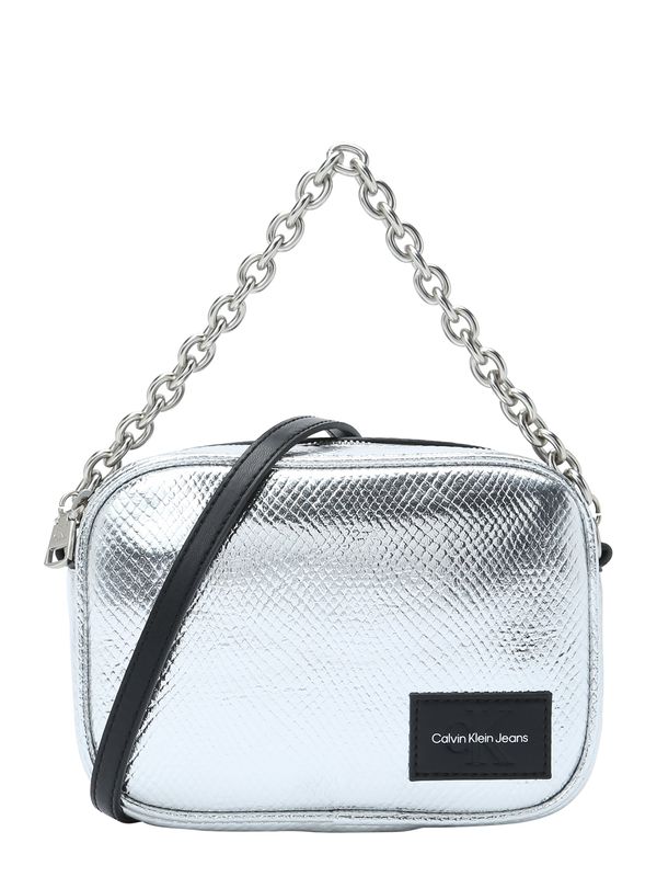 Calvin Klein Jeans Calvin Klein Jeans Чанта с презрамки  черно / сребърно / бяло