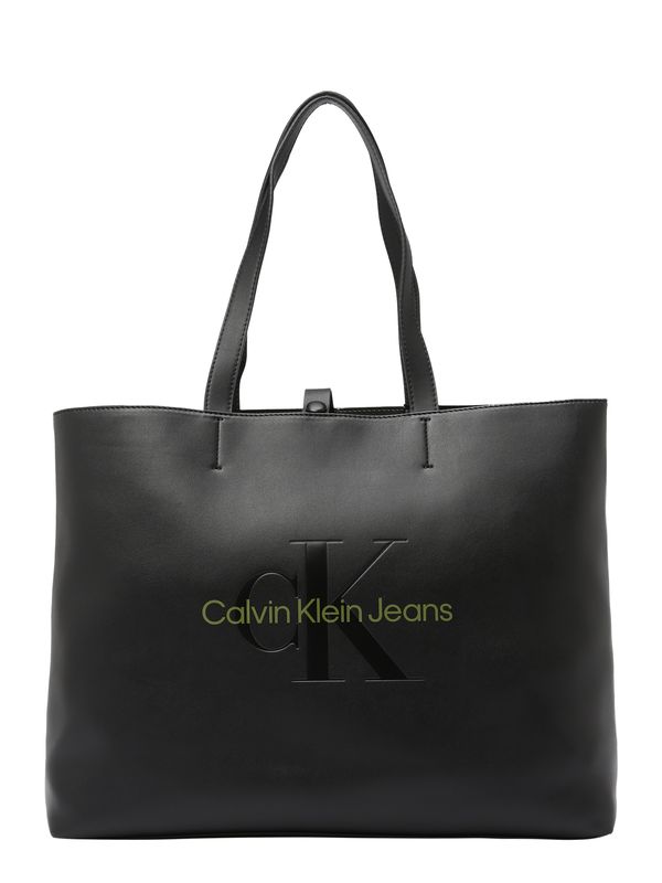 Calvin Klein Jeans Calvin Klein Jeans "Чанта тип ""Shopper"""  киви / черно