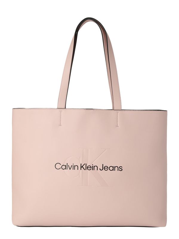 Calvin Klein Jeans Calvin Klein Jeans "Чанта тип ""Shopper"""  пудра / черно