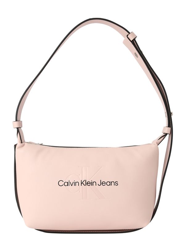 Calvin Klein Jeans Calvin Klein Jeans Чанта за през рамо  бледорозово / черно