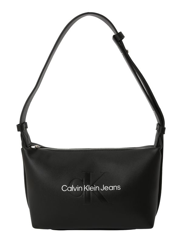 Calvin Klein Jeans Calvin Klein Jeans Чанта за през рамо  черно / бяло