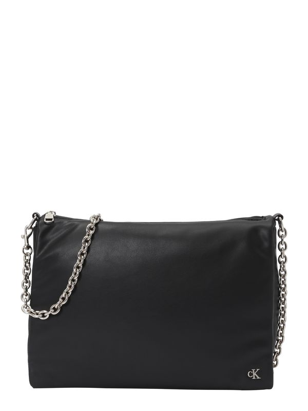 Calvin Klein Jeans Calvin Klein Jeans Чанта за през рамо  черно / сребърно