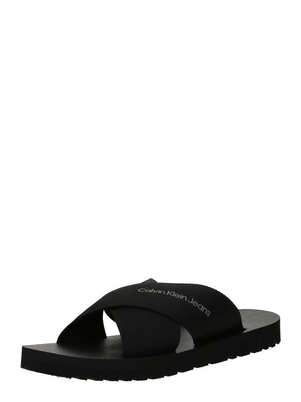 Calvin Klein Jeans Calvin Klein Jeans Чехли  черно / бяло