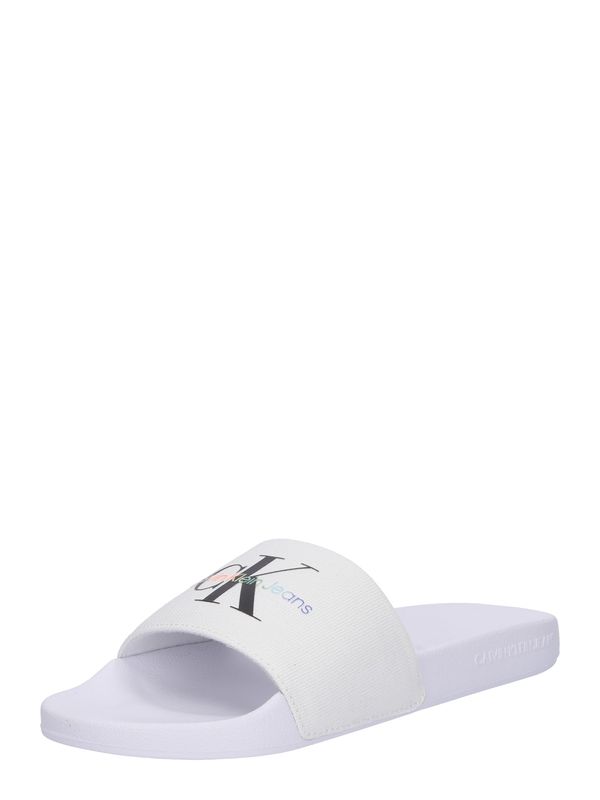 Calvin Klein Jeans Calvin Klein Jeans Чехли  светлосиньо / кайсия / черно / бяло