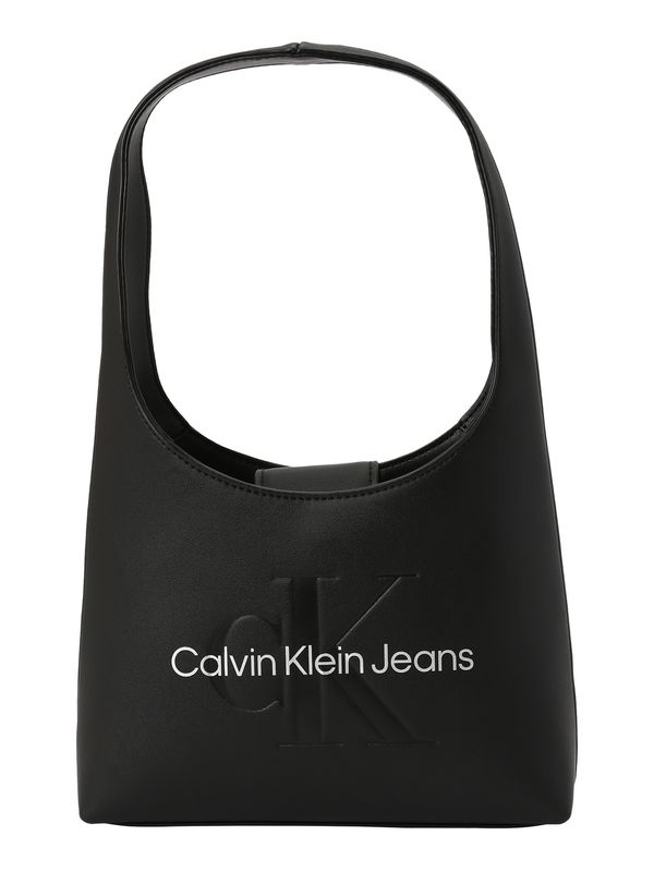 Calvin Klein Jeans Calvin Klein Jeans Дамска чанта  черно / бяло