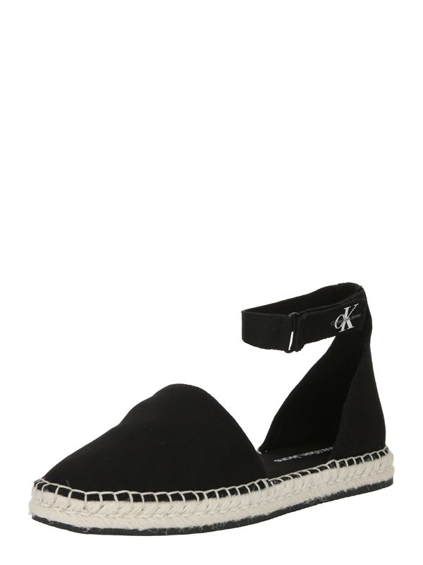 Calvin Klein Jeans Calvin Klein Jeans Еспадрили  черно / бяло