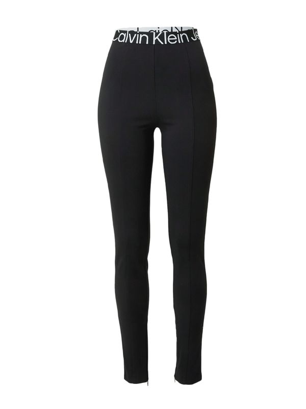 Calvin Klein Jeans Calvin Klein Jeans Клин 'MILANO'  черно / мръсно бяло