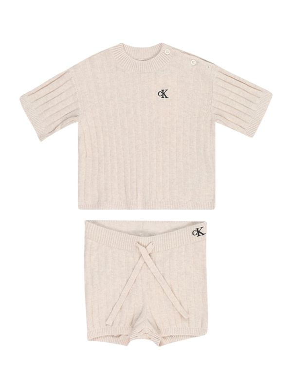 Calvin Klein Jeans Calvin Klein Jeans Комплект  светлобежово / черно