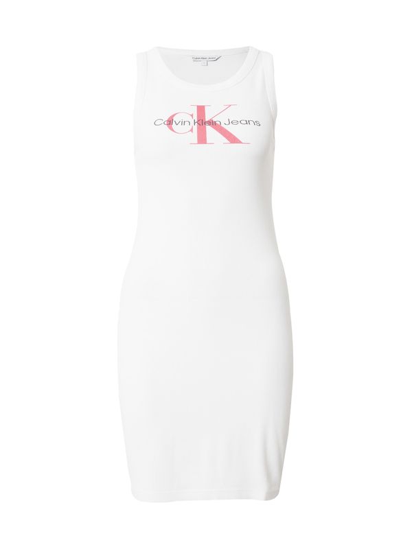 Calvin Klein Jeans Calvin Klein Jeans Лятна рокля  червено / черно / бяло