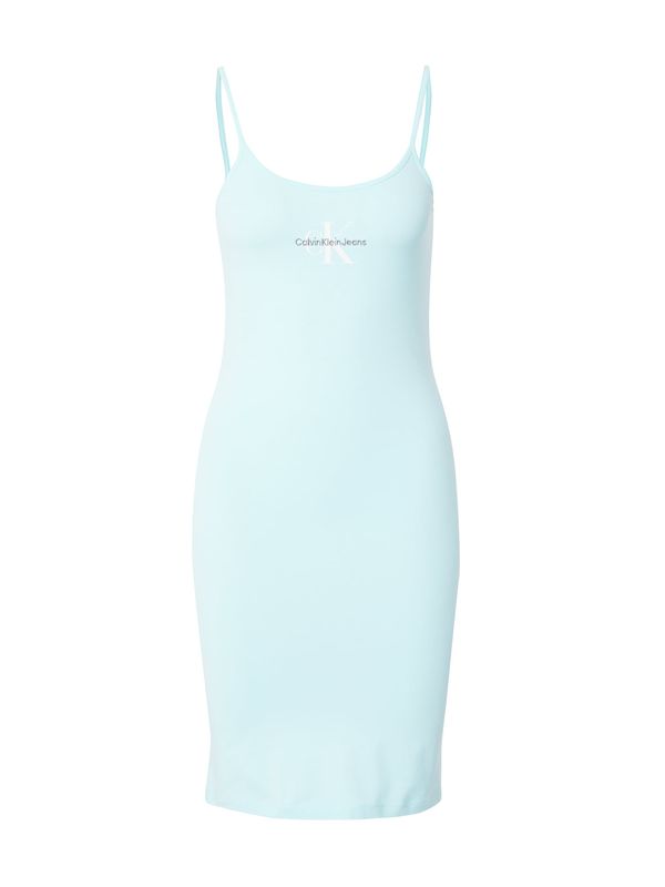 Calvin Klein Jeans Calvin Klein Jeans Лятна рокля  светлосиньо / черно / бяло