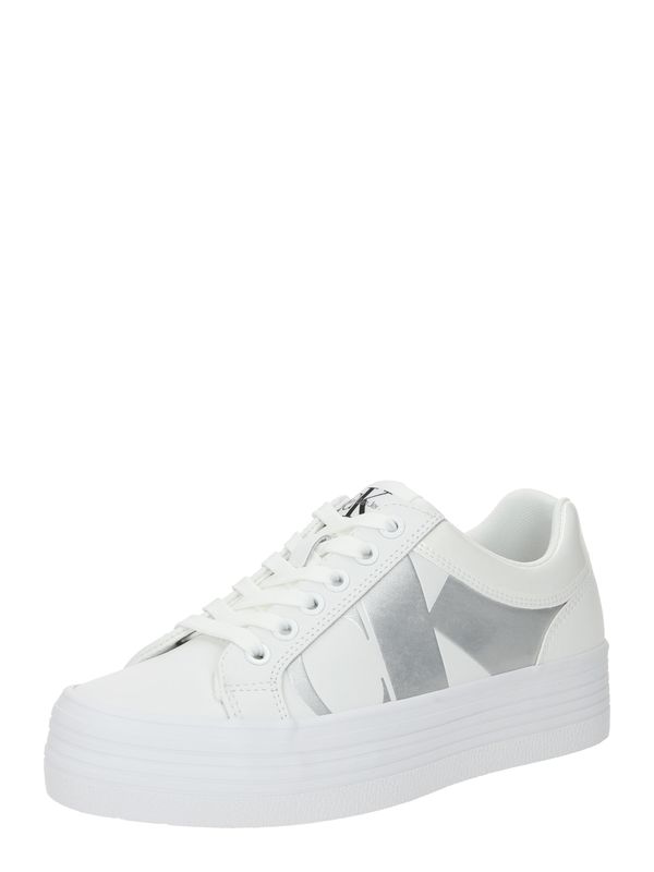 Calvin Klein Jeans Calvin Klein Jeans Ниски маратонки  черно / сребърно / бяло