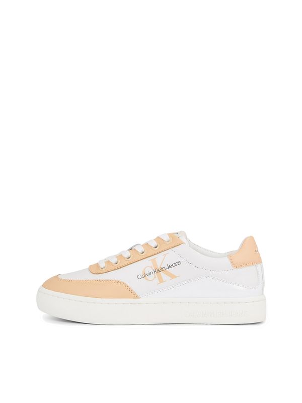 Calvin Klein Jeans Calvin Klein Jeans Ниски маратонки  оранжево / черно / бяло