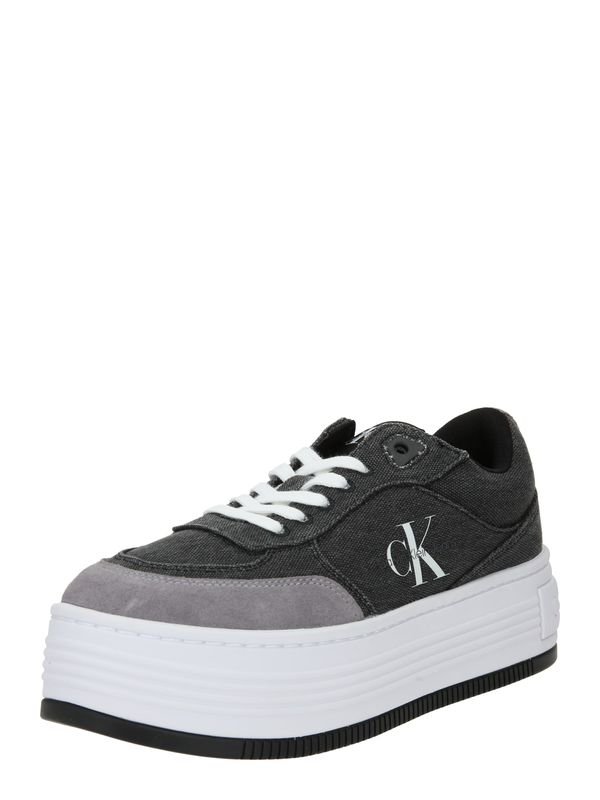 Calvin Klein Jeans Calvin Klein Jeans Ниски маратонки  сиво / черно / бяло